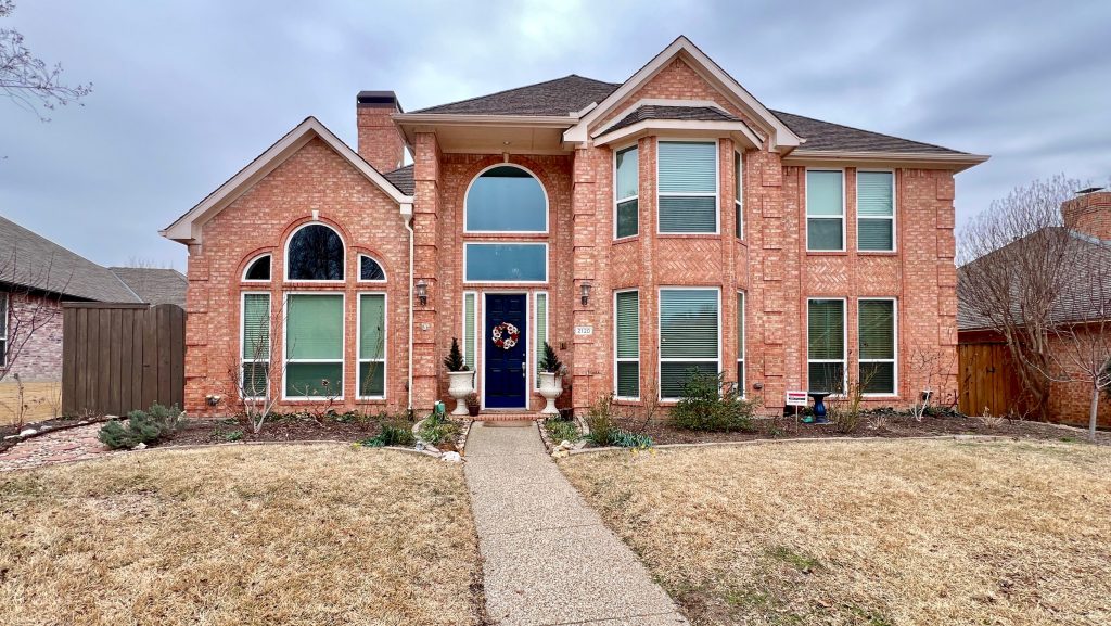 home with updated windows