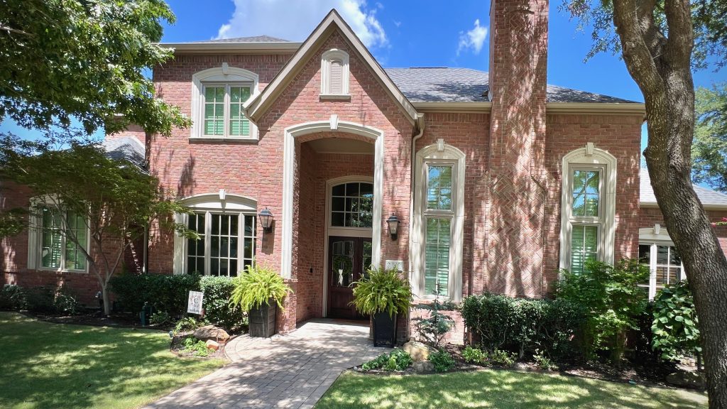 home with updated windows