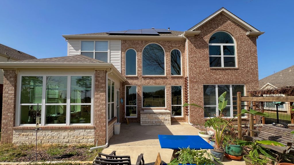 house with updated windows